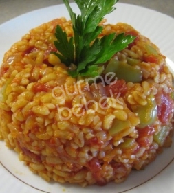 Çakma bulgur pilavı Çakma bulgur pilavı