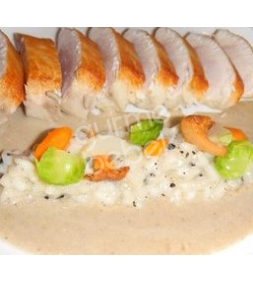 Bebeklere Balıklı Risotto