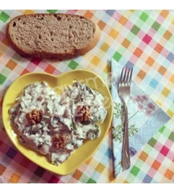 Bebeğim akıl küpü (bol malzemeli semizotu salatası)