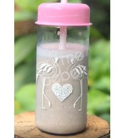 Organik erikli ve bademli smoothie Organik erikli ve bademli smoothie