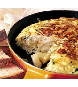 Karnıbaharlı omlet Karnıbaharlı omlet