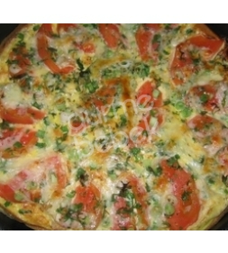 Patatesli pizza Patatesli pizza